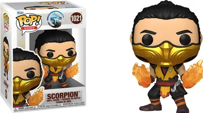 Produktbild von FUNKO POP! - Games -  Mortal Kombat 1 Scorpion  #1021