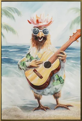 Produktbild von ArtUniverse Leinwandbild On The Beach 60 x 90 cm