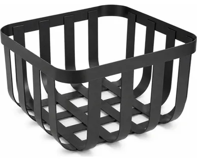 Zdjęcie produktu dla Kwadratowy metalowy koszyk 19, 5 x 19, 5 cm, wysokość 10, 5 cm