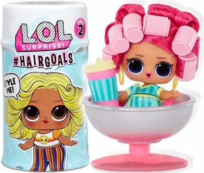 Produktbild von L.O.L. Surprise! Hairgoals 2.0 Asst in Sidekick, Mini-Puppe, Weiblich, 4 Jahr(e), Mädchen, Mehrfarbig