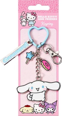 Zdjęcie produktu dla Breloczek do kluczy Hello Kitty z zawieszką Cinnamoroll 15 cm