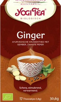 Produktbild von Yogi Tee Ingwer  für pakje