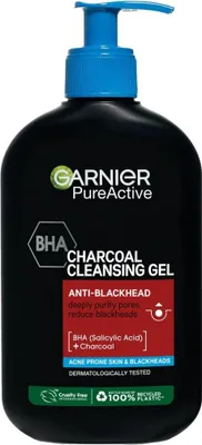 Imagen del producto de Garnier Pure Active, gel limpiador para combatir las manchas oscuras, 250 ml