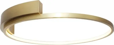 Zdjęcie produktu dla Lampa sufitowa LED HOLIZE 23W 4000K 1350lm metal złoto-biała wym:8x42x42cm IP20 Rabalux