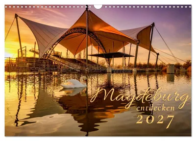 Immagine prodotto di Alla scoperta di Magdeburgo (calendario da parete 2027, formato DIN A3 orizzontale), calendario mensile CALVENDO