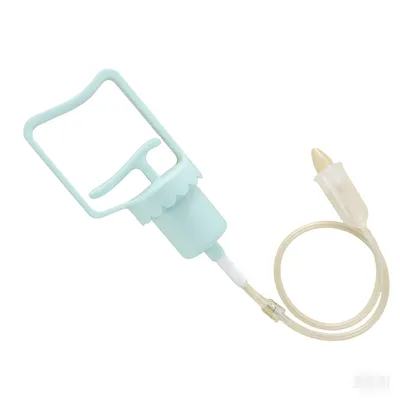 Produktbild von Nasensauger,für babys,Manueller Unterdrucksauger aus Silikon für Kinder zur Linderung verstopfter Nase und Entfernung von Nasenschleim