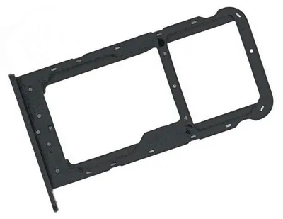 Produktbild von Honor 9 lite Sim Karten Halter Tray Fach, Schwarz