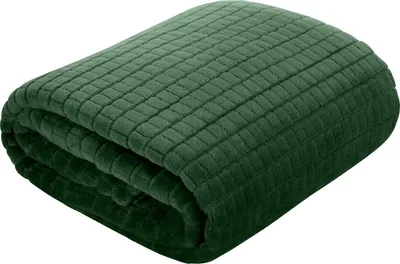Immagine prodotto di Design 91 Copriletto in microfibra 220x200 Cindy 2 verde scuro