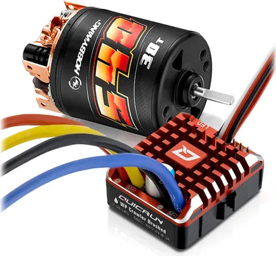 Immagine prodotto di Hobbywing Quicrun Spazzolato WP1080 Combo 540 30 Giri