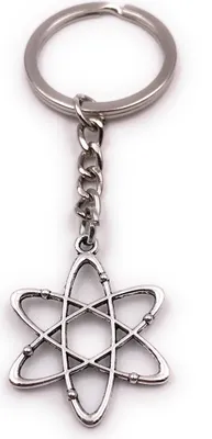 Produktbild von Onwomania Schlüsselanhänger Sterne Universum Unendlichkeit Weltall silber Anhänger Keychain