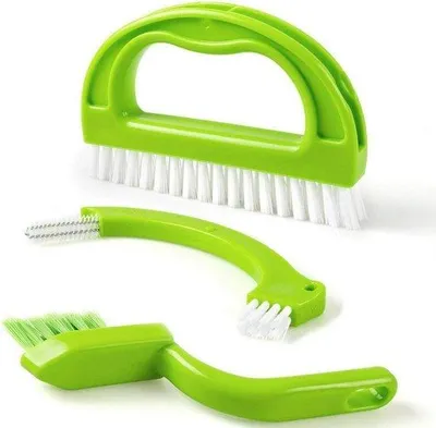 Produktbild von 3 in 1 Fliesenreiniger für Bad und Küche. Tiefe Reinigungsbürste für Mold und Schmutz