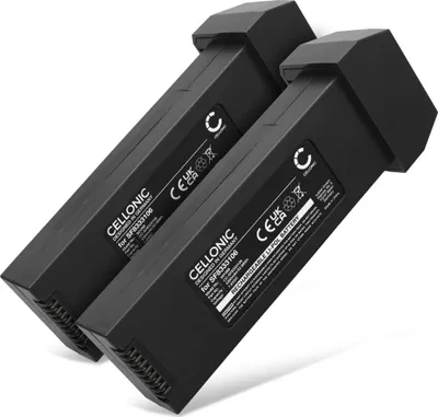 Produktbild von CELLONIC 2x Akku für Drohne Kompatibel mit Holy Stone HS720E, HS720, SF8333106 - ( 4300mAh, 7.6V)