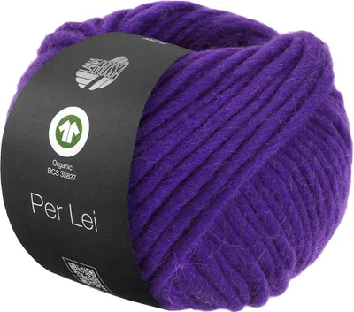 Produktbild von Lana Grossa - Per Lei GOTS 0054 dunkelviolett