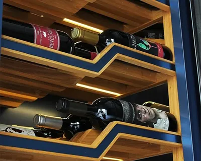 Produktbild von Weinkühlschrank Weinlagerschrank Weinschrank Weinmöbel Flaschenregal