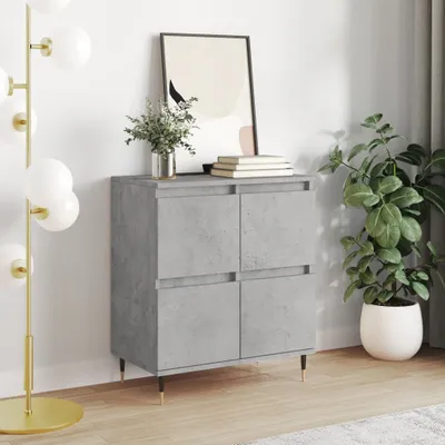 Zdjęcie produktu dla vidaXL Kredens betonowy szary 60x35x70 cm materiał drewnopochodny
