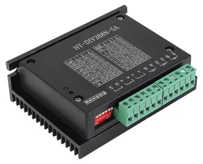 Image de Pilote de moteur pas à pas hybride, contrôleur CNC biphasé, 0,2–5 A, TB6600, entrée CC 12–48 V