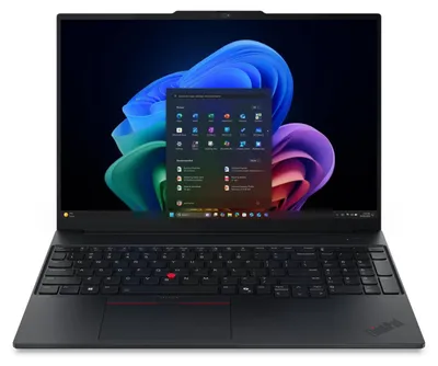Immagine prodotto di Lenovo ThinkPad E16 Gen 4 (Intel) Copilot+ PC Intel Core Ultra 5 325 Computer portatile 40,6 cm (16pollici) WUXGA 16 GB DDR5-SDRAM 512 GB SSD Wi-Fi 7 (802.11be) Windows 11 Pro Italiano Nero