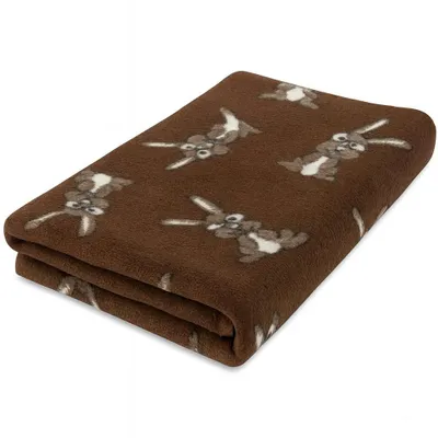 Produktbild von Vet Bed Hundedecke Rabbit Hase braun 150 x 100 cm