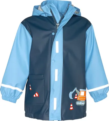 Immagine prodotto di Giacca impermeabile unisex Playshoes per bambini, antivento e impermeabile, cappotto antipioggia, indumenti antipioggia