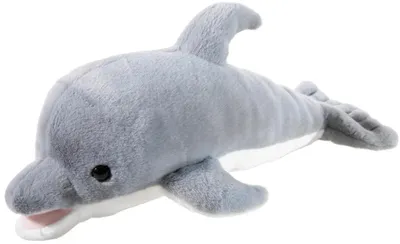 Produktbild von Kuscheltier Delfin MISANIMO 25 cm grau Plüschtier
