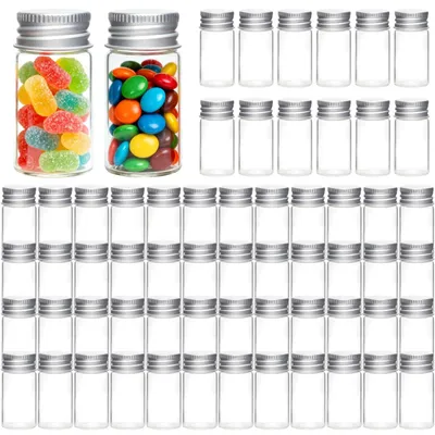 Obrázok produktu pre 25 ml skúmavky so skrutkovacím uzáverom – 60 kusov, vhodné do laboratórií a na párty