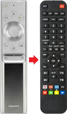 Produktbild von Fernbedienung passend für SAMSUNG A6811700 | BN5901300G | UE43NU7445U