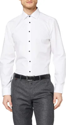Obrázok produktu pre Seidensticker Pánska košeľa Poplin Slim Fit s dlhým rukávom