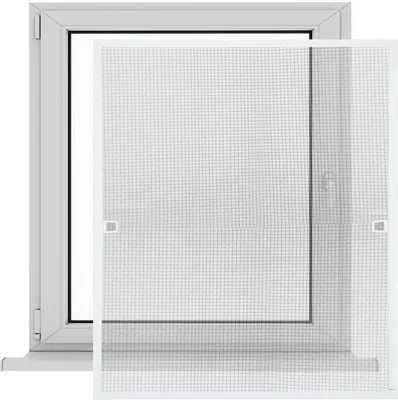 Obrázok produktu pre SWANEW sieťka proti hmyzu okenná sieťka hliníkový rám sieťka proti hmyzu bez vŕtania 100 x 120 CM