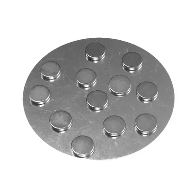 Produktbild von Magnete 12 St. D:10 mm, extra stark haftend, Dicke: ca.2 mm