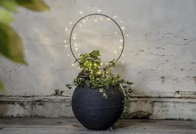 Produktbild von Star Trading 482-61, Leichte Dekorationsfigur, Schwarz, Ambiente, Ausrichtung, Garten, Hart, 40 Glühbirne(n)