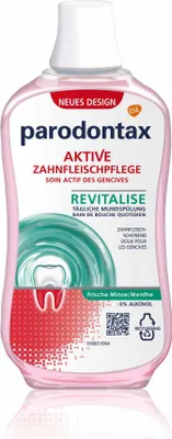 Produktbild von parodontax Mundspülung Revitalise Frische Minze (300ml Flasche)