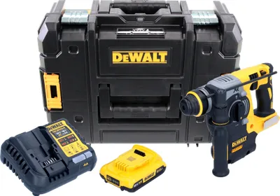 Immagine prodotto di DeWalt DCH 273 D1 18 V Tassellatore Brushless a batteria SDS-Plus in valigetta TSTAK + 1x Batteria 2,0 Ah + Caricatore