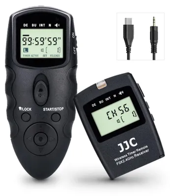Imagen del producto de Controlador remoto inalámbrico con temporizador para cámaras seleccionadas