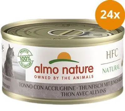 Image de Almo Nature HFC Natural thon et anchois 70g