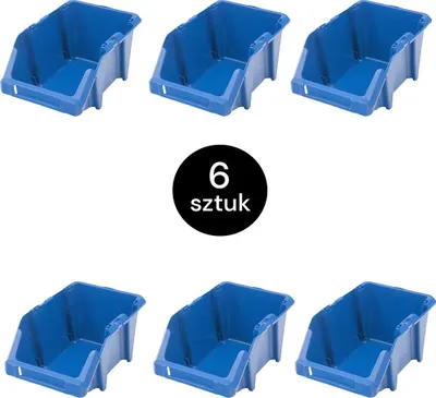 Zdjęcie produktu dla Mega-M Pojemnik Kuweta Warsztatowa Skrzynka 155x250x120mm 6x