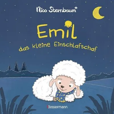 Immagine prodotto di Emil das kleine Einschlafschaf. Eine Gutenachtgeschichte zum Vorlesen und Betrachten. Pappbilderbuch ab 18 Monaten. Vom Autor von "Schüttel den Apfelbaum"