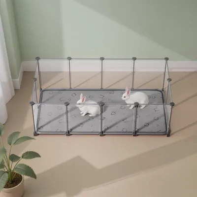 Produktbild von Feandrea Hundedecke,2er Set,Hundematte Welpen-Unterlagen, wiederverwendbar,wasserdicht 122 x 61 cm