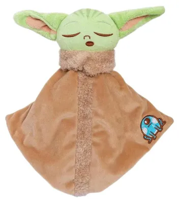 Image de Tête de Grogu de Star Wars avec doudou