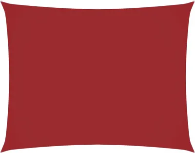 Produktbild von vidaXL Sonnensegel Oxford-Gewebe Rechteckig 4x5 m Rot