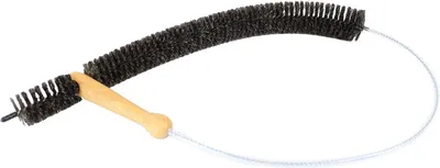 Produktbild von Neustanlo | Heizkörperbürste | 120 cm Länge | Ziegenhaar-Borsten | kunststoffummantelter Edelstahldraht | ideal zur Reinigung schwer zugänglicher Stellen