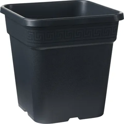 Artikelbild 1 von 'Viereckiger Topf, schwarz, 9 l, 23 x 23 x 24 cm' aus der Kategorie Töpfe