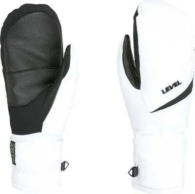 Produktbild von Level Alpine Fausthandschuhe Weiß M-L Damen Weiß M-L