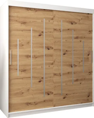 Produktbild von Kleiderschrank, Schiebetürenschrank Schlafzimmer, Schrank YORK 180 cm