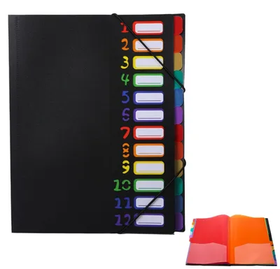 Zdjęcie produktu dla Organizacja na dokumenty formatu A4 z 12 przegródkami