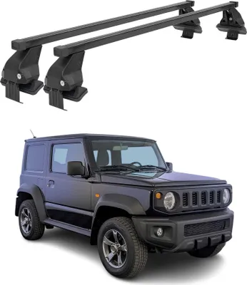 Zdjęcie produktu dla Bagażnik dachowy Menabo do Suzuki Jimny mk4 2018-2025 50 kg stal czarny