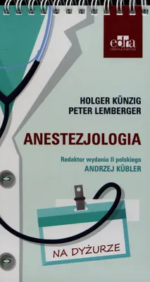 Produktbild von Anestezjologia Na dyzurze