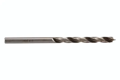 Productafbeelding van Wolfcraft 1 houten spiraalboor, HSS "Professional", Ø 4 mm