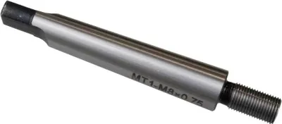 Produktbild von MK1 Kegeldorn Drehbank/Fräser Bohrfutterzapfen Einsteckzapfen M8x0,75