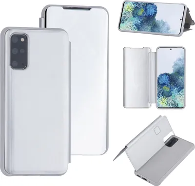 Produktbild von Uniq accessory Samsung Galaxy S20 Plus Silver Book type case - Hard plastic