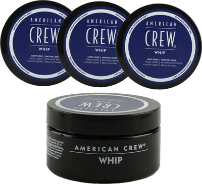 Produktbild von American Crew Whip 3 x 85 g Haarcreme Set